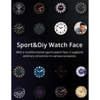 ATTACK Smart Watch – 1.28" Screen, Blood Pressure Monitoring, Heart Rate Monitoring