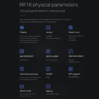MK16 Smart Watch – 50m Waterproof