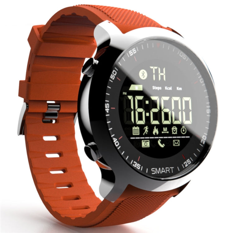 MK18 Smart Watch – 1.1" Screen, IP68 Waterproof Orange
