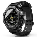 MK28 Smart Watch – 1.4" Screen, IP68 Waterproof Black