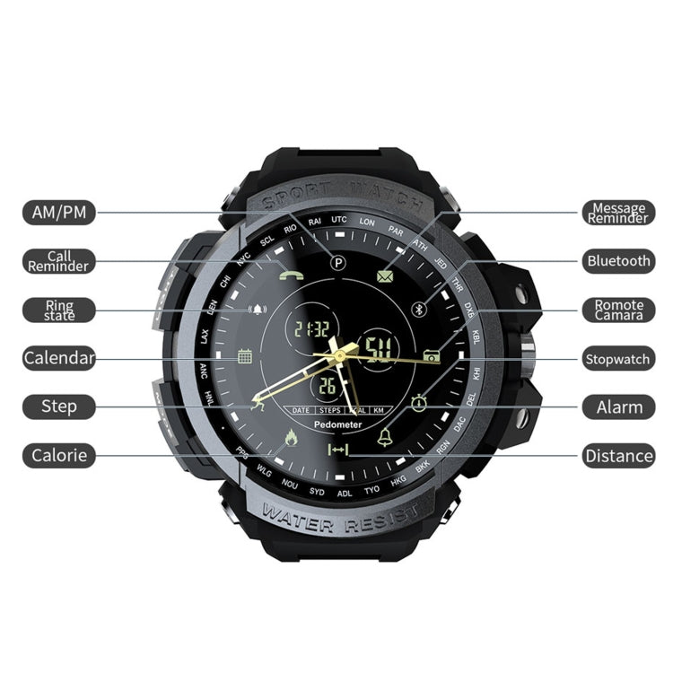MK28 Smart Watch – 1.4" Screen, IP68 Waterproof