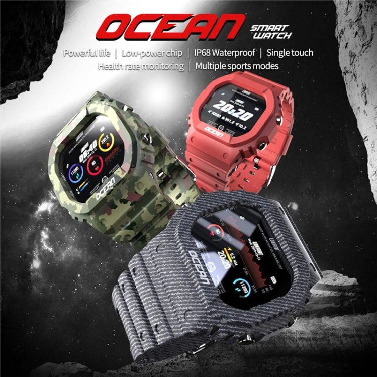 OCEAN Smart Watch – 1.14" Screen, IP68 Waterproof