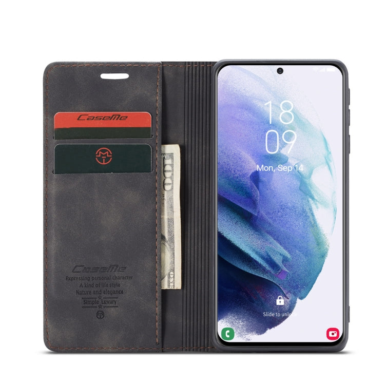 CaseMe 013 Multifunctional Horizontal Flip Leather Case with Holder & Card Slot & Wallet, For Samsung Galaxy S21 5G, For Samsung Galaxy S21+ 5G, For Samsung Galaxy S21 Ultra 5G
