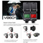 Godox V860IIO 2.4GHz Wireless 1/8000s HSS Flash Speedlite Camera Top Fill Light for Olympus DSLR Cameras, V860IIO for Olympus