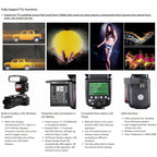Godox V860IIO 2.4GHz Wireless 1/8000s HSS Flash Speedlite Camera Top Fill Light for Olympus DSLR Cameras, V860IIO for Olympus