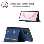 Skin Feel PU + TPU + PC Back Cover Shockproof Case with Card Slots & Holder & Photo Frame, For Samsung Galaxy M60s & A81, For Huawei P40 Lite & Nova 6 SE, For Samsung Galaxy S20 FE, For Samsung Galaxy S20 Ultra