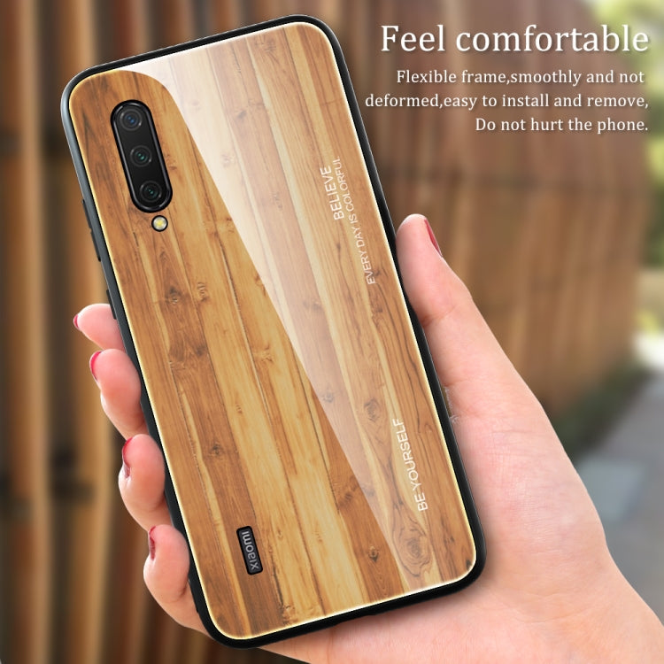 Wood Grain Glass Protective Case – Durable Build, Easy to Use, For Xiaomi Mi CC9, For Xiaomi Poco X3 NFC, For Xiaomi Redmi K30 Pro, For Xiaomi Redmi Note 9S