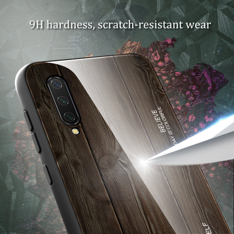 Wood Grain Glass Protective Case – Durable Build, Easy to Use, For Xiaomi Mi CC9, For Xiaomi Poco X3 NFC, For Xiaomi Redmi K30 Pro, For Xiaomi Redmi Note 9S