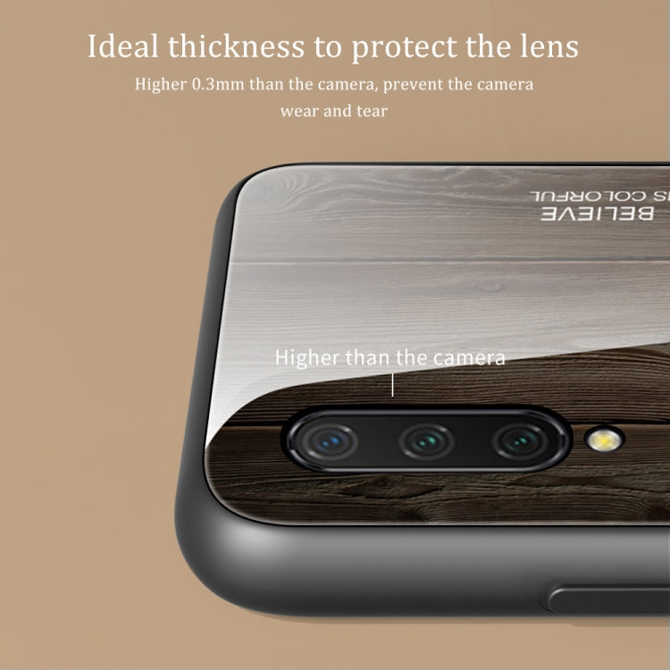 Wood Grain Glass Protective Case – Durable Build, Easy to Use, For Xiaomi Mi CC9, For Xiaomi Poco X3 NFC, For Xiaomi Redmi K30 Pro, For Xiaomi Redmi Note 9S
