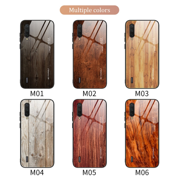Wood Grain Glass Protective Case – Durable Build, Easy to Use, For Xiaomi Mi CC9, For Xiaomi Poco X3 NFC, For Xiaomi Redmi K30 Pro, For Xiaomi Redmi Note 9S