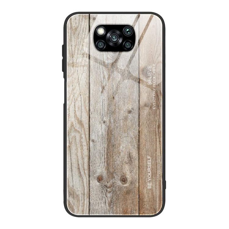 Wood Grain Glass Protective Case – Durable Build, Easy to Use, For Xiaomi Mi CC9, For Xiaomi Poco X3 NFC, For Xiaomi Redmi K30 Pro, For Xiaomi Redmi Note 9S For Xiaomi Poco X3 NFC M04