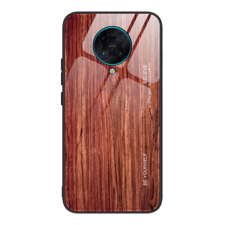 Wood Grain Glass Protective Case – Durable Build, Easy to Use, For Xiaomi Mi CC9, For Xiaomi Poco X3 NFC, For Xiaomi Redmi K30 Pro, For Xiaomi Redmi Note 9S For Xiaomi Redmi K30 Pro M05