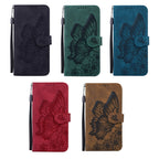 Retro Skin Feel Butterflies Embossing Horizontal Flip Leather Case with Holder & Card Slots & Wallet, For iPhone XS Max
