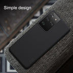 NILLKIN Frosted Concave-convex Texture PC Protective Case, For Samsung Galaxy S21 Ultra 5G