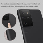 NILLKIN Frosted Concave-convex Texture PC Protective Case, For Samsung Galaxy S21 Ultra 5G