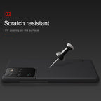NILLKIN Frosted Concave-convex Texture PC Protective Case, For Samsung Galaxy S21 Ultra 5G