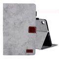 Business Style Horizontal Flip Leather Case, with Holder & Card Slot & Photo Frame & Sleep / Wake-up Function, For Galaxy Tab A 8.0 & S Pen (2019), For Galaxy Tab A 8.0 (2019) / T290, For Galaxy Tab A 10.1 (2016) / T580, For Galaxy Tab A 10.1 (2019) For Galaxy Tab A 8.0 & S Pen (2019) Grey
