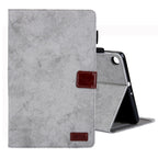 Business Style Horizontal Flip Leather Case, with Holder & Card Slot & Photo Frame & Sleep / Wake-up Function, For Galaxy Tab A 8.0 & S Pen (2019), For Galaxy Tab A 8.0 (2019) / T290, For Galaxy Tab A 10.1 (2016) / T580, For Galaxy Tab A 10.1 (2019) For Galaxy Tab A 8.0 & S Pen (2019) Grey