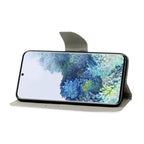 Colored Drawing Pattern Horizontal Flip Leather Case with Holder & Card Slots & Wallet & Lanyard – Lanyard, Card Slot, Flip, For Samsung Galaxy S21+ 5G, For Samsung Galaxy S21 Ultra 5G