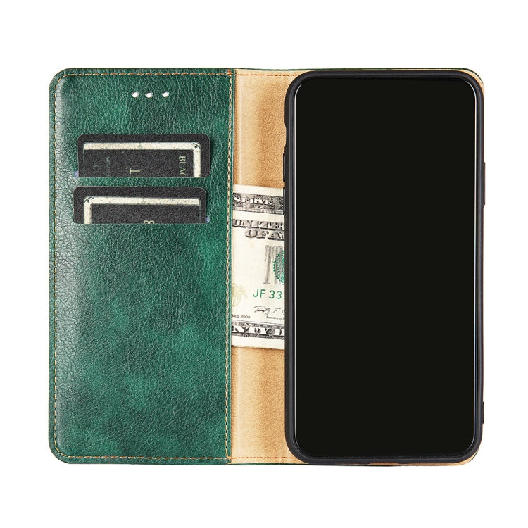 PU + TPU Gloss Oil Solid Color Magnetic Horizontal Flip Leather Case with Holder & Card Slot & Wallet, For Samsung Galaxy S20 FE