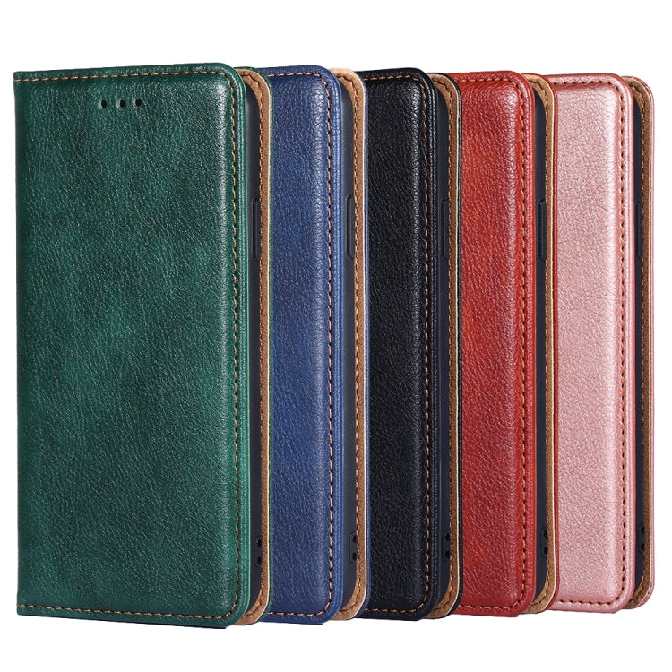 PU + TPU Gloss Oil Solid Color Magnetic Horizontal Flip Leather Case with Holder & Card Slot & Wallet, For Samsung Galaxy S20 FE
