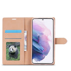 Forwenw F1 Series Matte Strong Magnetism Horizontal Flip Leather Case with Holder & Card Slots & Wallet & Photo Frame, For Samsung Galaxy S21 5G, For Samsung Galaxy S21+ 5G, For Samsung Galaxy S21 Ultra 5G