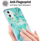 3D Electroplating Marble Pattern TPU Protective Case, For iPhone 11,...