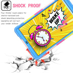 Contrast Color Shockproof Robot Silicone + PC Case with Wristband Holder, For Samsung Galaxy Tab A10.1 (2019) T510, For Samsung Galaxy Tab A 8.0 (2019) T290