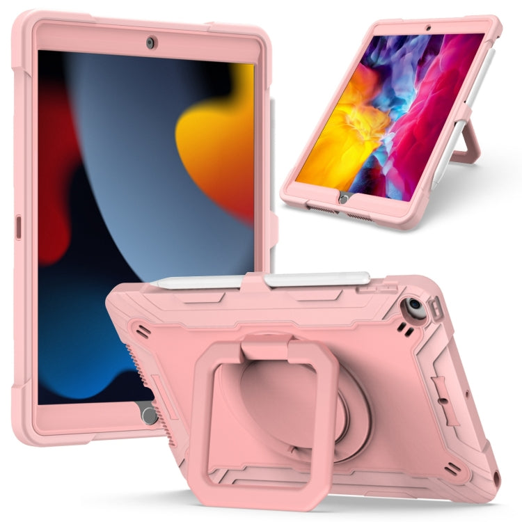 Watch Band – Shockproof, Silicone For iPad 10.2 2021 2020 2019 Rose Gold