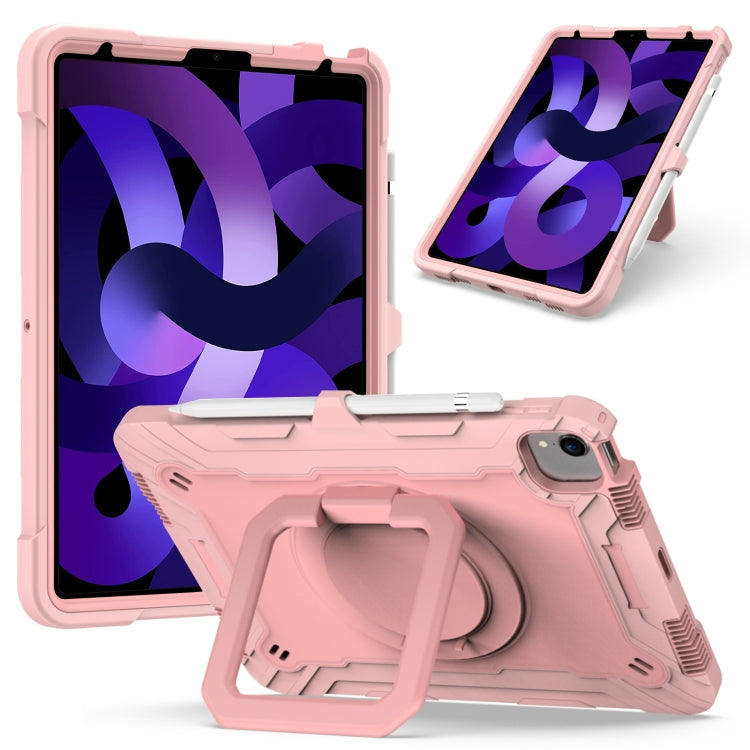 Watch Band – Shockproof, Silicone For iPad Air 2022 2020 10.9 Rose Gold