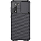 NILLKIN Black Mirror Pro Series Camshield Full Coverage Dust-proof Scratch Resistant Phone Case, For Samsung Galaxy S21 5G, For Samsung Galaxy S21 Ultra 5G For Samsung Galaxy S21 5G Black