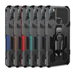 Machine Armor Warrior Shockproof PC + TPU Protective Case – Shockproof, TPU, For Infinix Hot 9 Play, For Infinix Note7 Lite / Hot 9, For LG  Stylo 7, For OPPO Reno5 5G