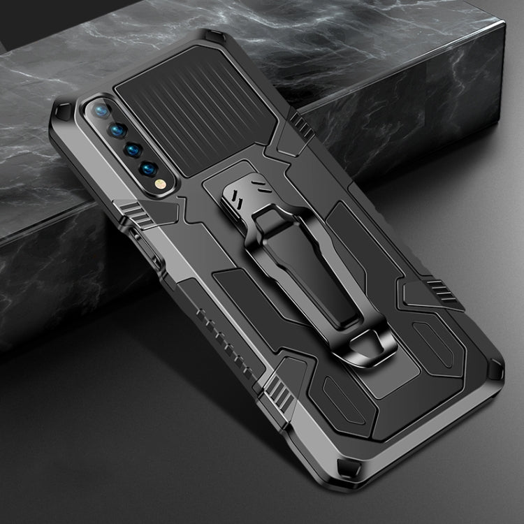 Machine Armor Warrior Shockproof PC + TPU Protective Case – Shockproof, TPU, For Infinix Hot 9 Play, For Infinix Note7 Lite / Hot 9, For LG Stylo 7, For OPPO Reno5 5G For LG Stylo 7 Black