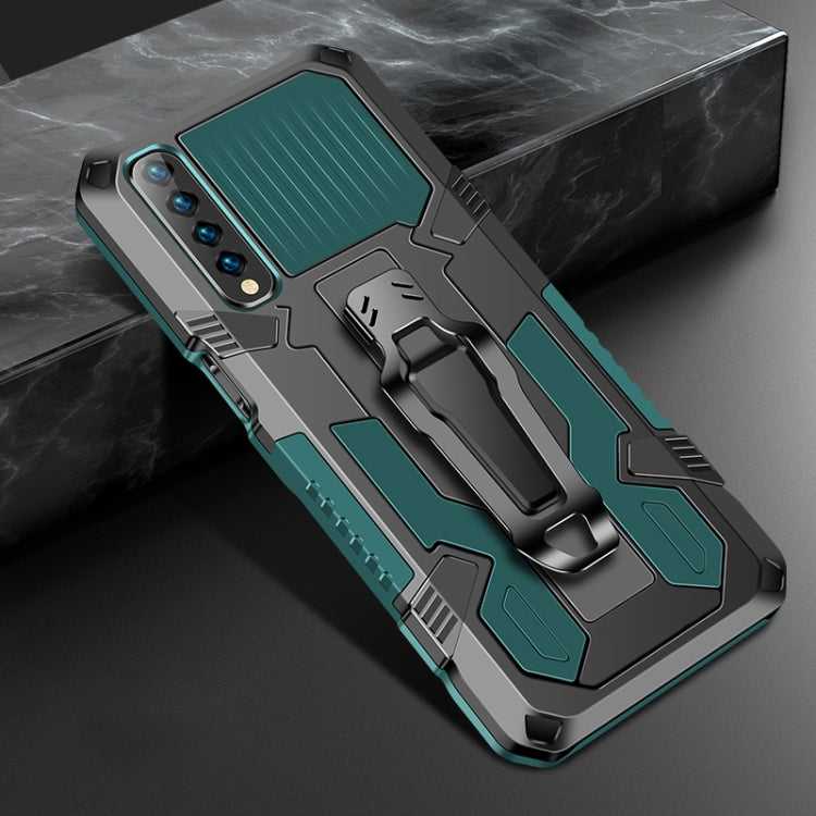 Machine Armor Warrior Shockproof PC + TPU Protective Case – Shockproof, TPU, For Infinix Hot 9 Play, For Infinix Note7 Lite / Hot 9, For LG Stylo 7, For OPPO Reno5 5G For LG Stylo 7 Army Green