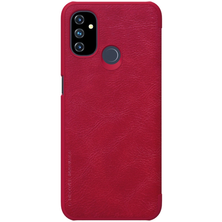 NILLKIN QIN Series Crazy Horse Texture Horizontal Flip Leather Case with Card Slot – Card Slot, Flip, Leather, For OnePlus Nord N100, For Samsung Galaxy S21 Plus 5G