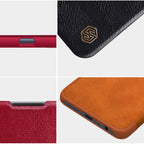 NILLKIN QIN Series Crazy Horse Texture Horizontal Flip Leather Case with Card Slot – Card Slot, Flip, Leather, For OnePlus Nord N100, For Samsung Galaxy S21 Plus 5G
