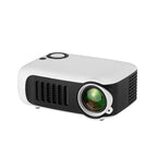 TRANSJEE A2000 320x240P 1000 ANSI Lumens Mini Home Theater HD Digital Projector, Plug Type: AU Plug, Plug Type: AU Plug(White)