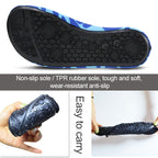 Non-slip Wear-resisting Thick Rubber Sole Diving Shoes and Socks, One Pair, XXXS, XXS