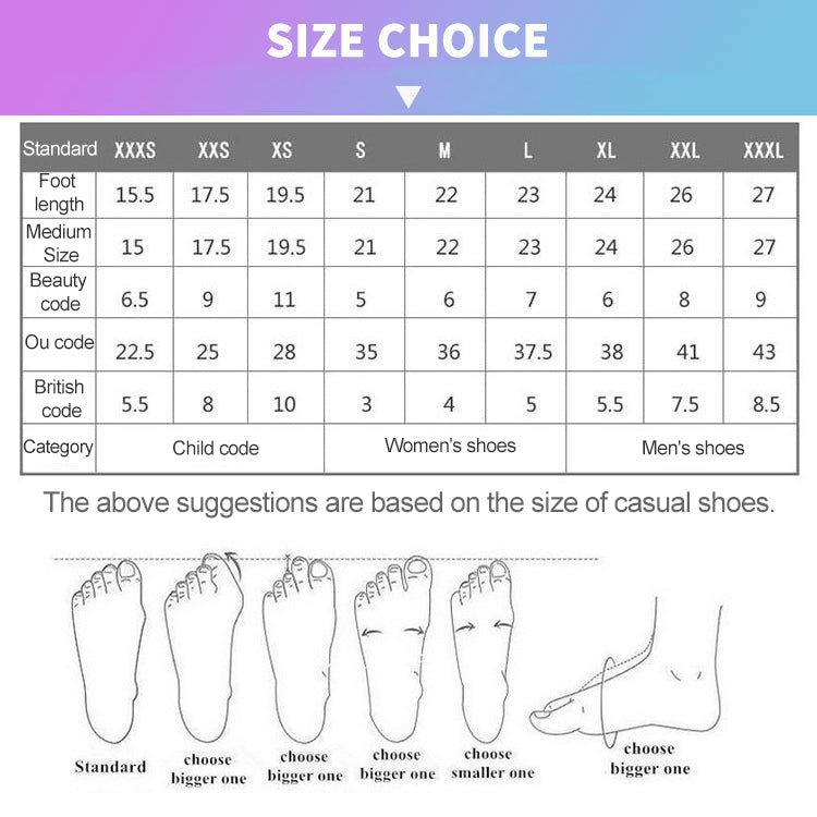 Non-slip Wear-resisting Thick Rubber Sole Diving Shoes and Socks, One Pair, XS, S