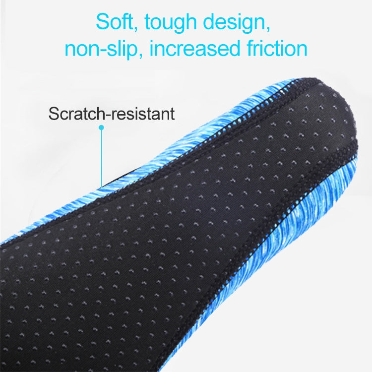 Non-slip Plastic Grain Texture Thick Cloth Sole Printing Diving Shoes and Socks, One Pair, M, L, XL, XXL – Non-slip