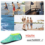Non-slip Plastic Grain Texture Thick Cloth Sole Printing Diving Shoes and Socks, One Pair, XXXL