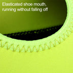 3mm Non-slip Rubber Embossing Texture Sole Solid Color Diving Shoes and Socks, One Pair, XXXL