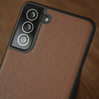 GEBEI Full-coverage Shockproof Leather Protective Case, For Samsung Galaxy S21 5G, For Samsung Galaxy S21+ 5G, For Samsung Galaxy S21 Ultra 5G