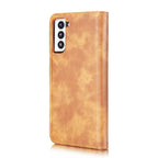 DG.MING Crazy Horse Texture Flip Detachable Magnetic Leather Case with Holder & Card Slots & Wallet, For Samsung Galaxy S21 5G, For Samsung Galaxy S21+ 5G, For Samsung Galaxy S21 Ultra 5G