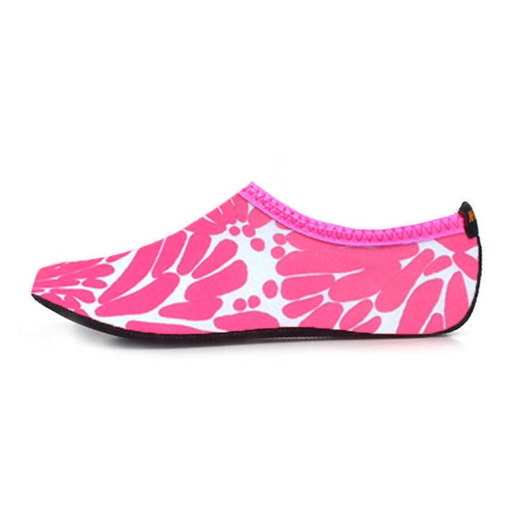 3mm Non-slip Rubber Embossing Texture Sole Figured Diving Shoes and Socks, One Pair, XXXS, XXS, XS, S, M, L