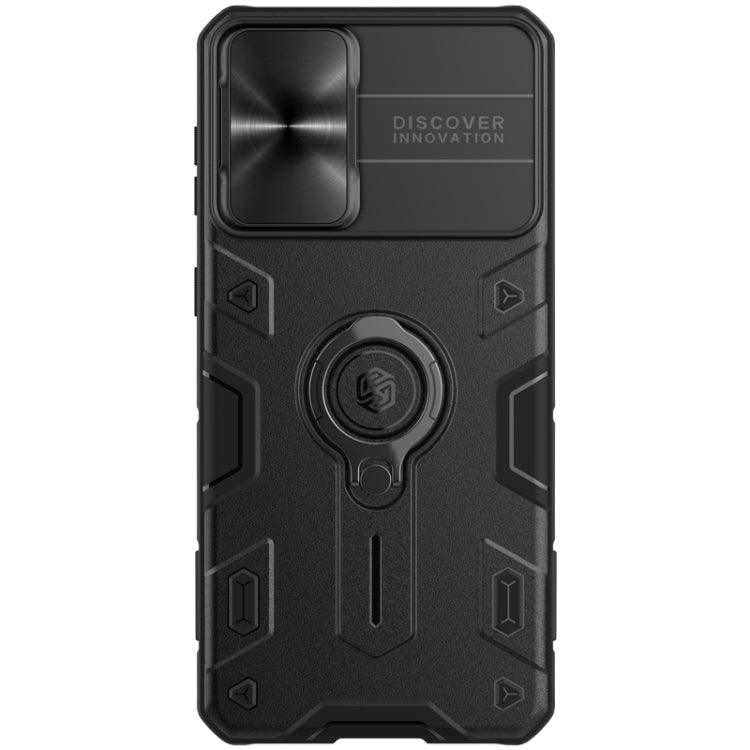 NILLKIN Shockproof CamShield Armor Protective Case with Invisible Ring Holder, For Samsung Galaxy S21+ 5G For Samsung Galaxy S21+ 5G Black