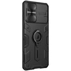 NILLKIN Shockproof CamShield Armor Protective Case with Invisible Ring Holder, For Samsung Galaxy S21+ 5G