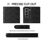Fierre Shann Crocodile Texture Magnetic Horizontal Flip Genuine Leather Case with Holder & Card Slot, For Samsung Galaxy S21 5G, For Samsung Galaxy S21+ 5G, For Samsung Galaxy S21 Ultra 5G