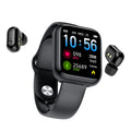 X5 1.54 inch HD Color Screen Bluetooth Earphone Smart Bracelet, Support Sleep Monitoring / Blood Pressure Monitoring / Heart Rate Monitoring Black