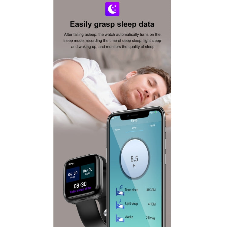 X5 1.54 inch HD Color Screen Bluetooth Earphone Smart Bracelet, Support Sleep Monitoring / Blood Pressure Monitoring / Heart Rate Monitoring